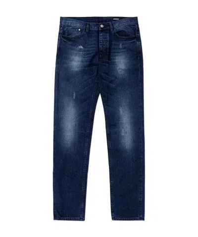 Iceberg Straight Jeans In Black