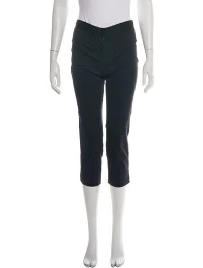 Pre-owned Iceberg Straight Leg Pants In Black