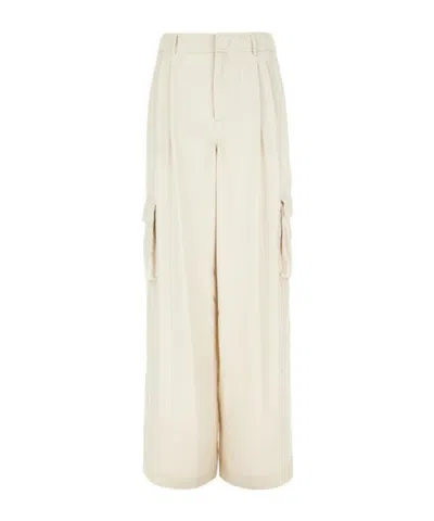 Iceberg Straight-leg Casual Pants In White