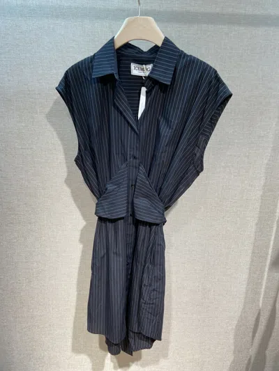 Iceberg Striped Dress In Blue