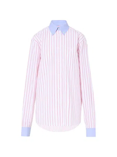 Iceberg Striped Shirt In Pink