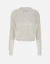 Iceberg Cotton Polo Shirt With Perforated Stripes