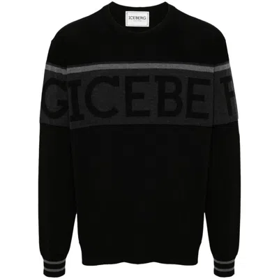 Iceberg Sweaters In Black