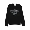 Iceberg Logo-print Cotton Sweatshirt In Black