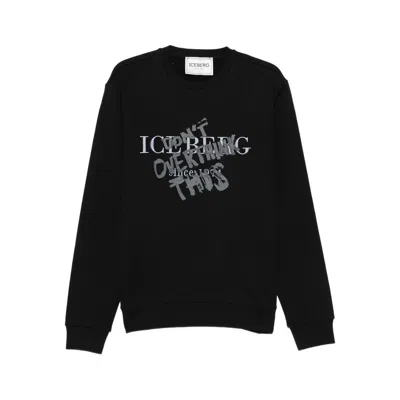 Iceberg Sweatshirts In Black