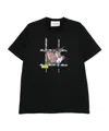 Iceberg Tom-print T-shirt In Black