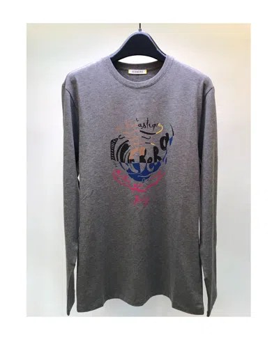 Iceberg T-shirt With Round Neck And Long Sleeves In Black