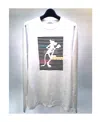 Iceberg T-shirt With Round Neck And Long Sleeves In White