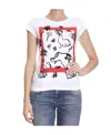 Iceberg T-shirt With Round Neck And Short Sleeves In White