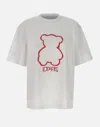 Iceberg White Cotton T Shirt With Embroidered Logo
