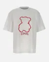 Iceberg White Cotton T Shirt With Embroidered Logo In White