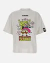 Iceberg Cartoon Print Relaxed Fit T Shirt In White