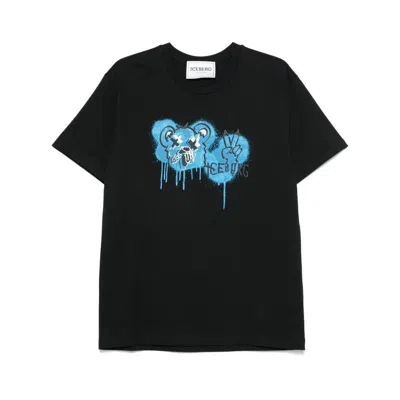 Iceberg T-shirts In Black
