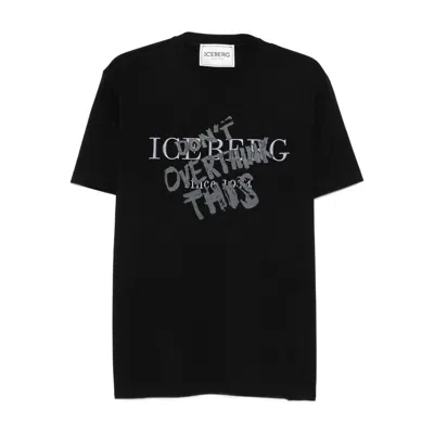Iceberg T-shirts In Black