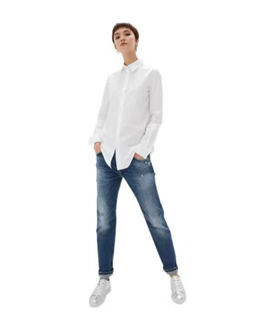 Iceberg Tapered Jeans In White