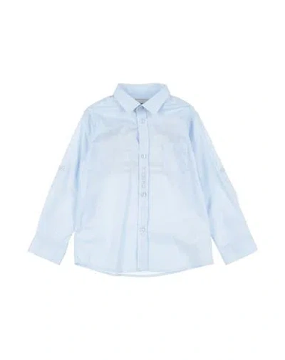 Iceberg Babies'  Toddler Boy Shirt Sky Blue Size 6 Cotton, Elastane