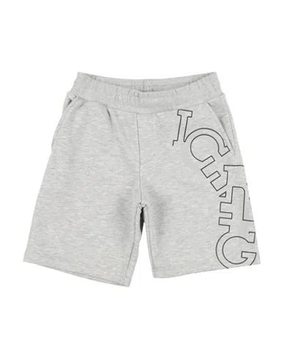 Iceberg Babies'  Toddler Boy Shorts & Bermuda Shorts Light Grey Size 6 Cotton, Polyester In White