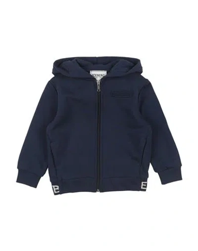 Iceberg Babies'  Toddler Boy Sweatshirt Navy Size 6 Cotton, Polyester In Blue
