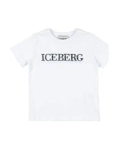 Iceberg Babies'  Toddler Boy T-shirt White Size 6 Cotton In Red