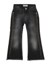 Iceberg Toddler Girl Jeans Charcoal Size 4 Cotton, Elastane