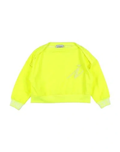 Iceberg Babies'  Toddler Girl Sweatshirt Yellow Size 6 Polyester, Cotton, Elastic Fibres