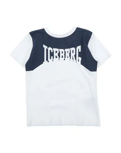 Iceberg Babies'  Toddler Girl T-shirt White Size 6 Cotton