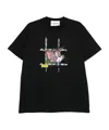 Iceberg Tom-print T-shirt In Black