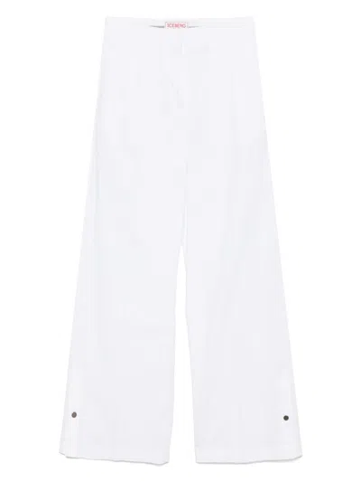 ICEBERG ICEBERG TROUSERS WITH PINCES