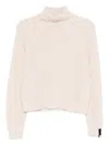 Iceberg Turtleneck Sweater In Neutral