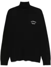 Iceberg Turtleneck Sweater In Schwarz