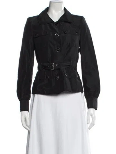 Pre-owned Iceberg Utility Jacket In Black