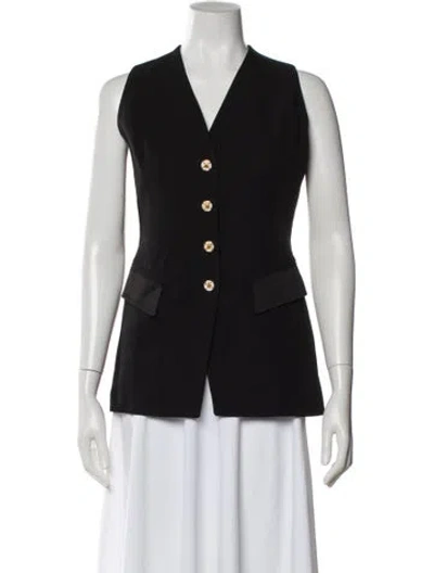 Pre-owned Iceberg Vest In Black