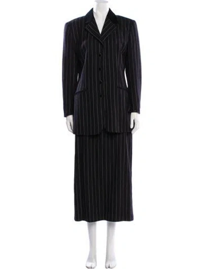 Pre-owned Iceberg Vintage 1990's Skirt Suit In Black