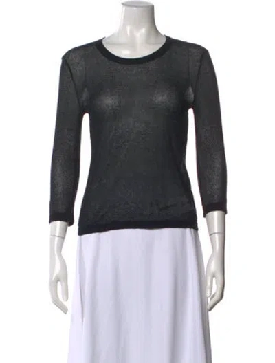 Pre-owned Iceberg Vintage 1990's Top In Black