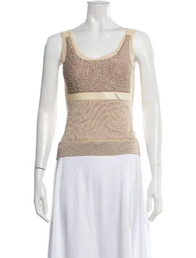 Pre-owned Iceberg Vintage 1990's Top In Neutral