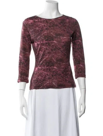 Pre-owned Iceberg Vintage 1990's Top In Pink