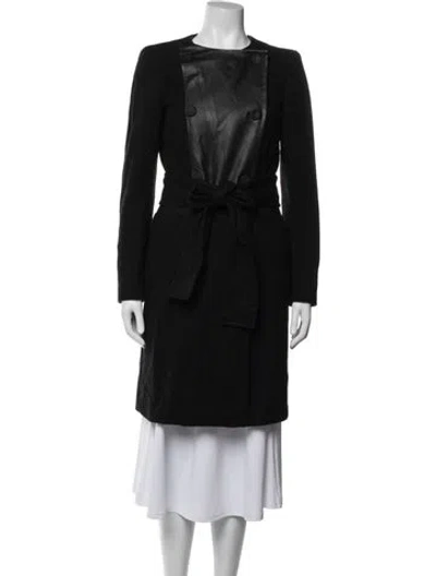 Pre-owned Iceberg Vintage Late 2000's - Early 2010's Coat In Black