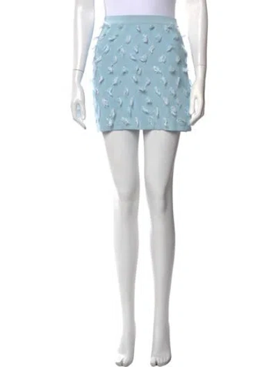 Pre-owned Iceberg Vintage Mini Skirt In Blue