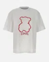 Iceberg White Cotton T Shirt With Embroidered Logo