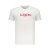 Iceberg White Cotton T-shirt In White