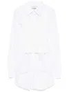 Iceberg Poplin Shirt Set In White
