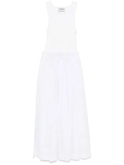Iceberg White Sleeveless Dress
