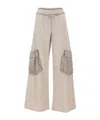 Iceberg Wide-leg Cargo Pants In Neutral
