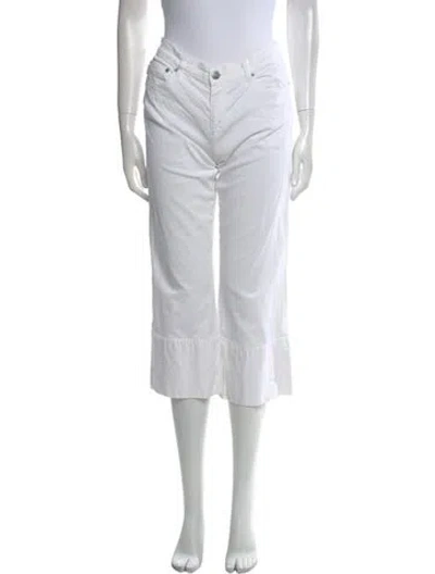 Pre-owned Iceberg Wide Leg Pants In White