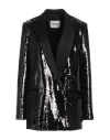 Iceberg Woman Blazer Black Size 8 Polyester, Elastane, Acetate In Black