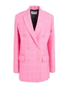 Iceberg Woman Blazer Pink Size 8 Polyester, Viscose, Elastane