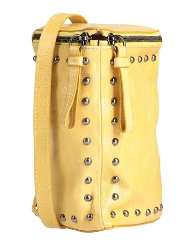 Iceberg Woman Cross-body Bag Yellow Size - Calfskin