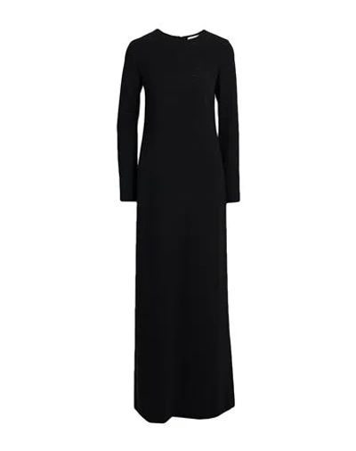 Iceberg Woman Maxi Dress Black Size 4 Polyester