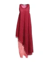 Iceberg Woman Maxi Dress Fuchsia Size 4 Cotton, Polyamide In Pink