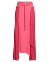 Shop Iceberg Woman Maxi Skirt Fuchsia Size 6 Acetate, Silk In Pink